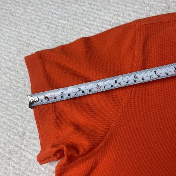 Paul & Shark Yachting Mens Sz Large Polo Orange Made in Italy - Picture 10 of 15